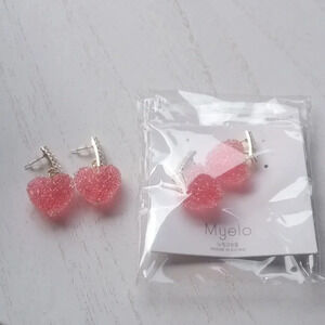 Cute‎ heart earrings